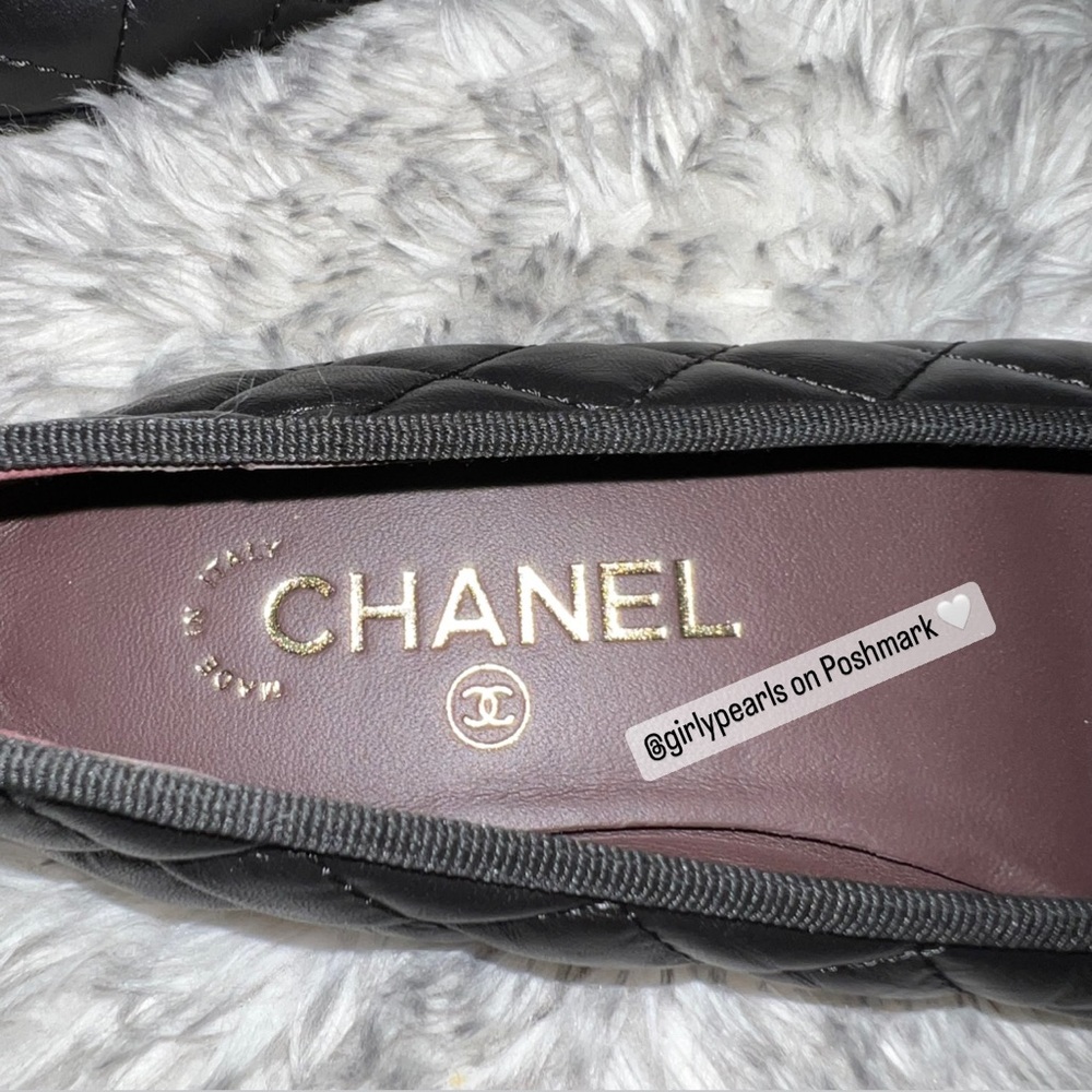 Chanel Ballerinas Quilt Aged Calfskin - Picture 12 of 17